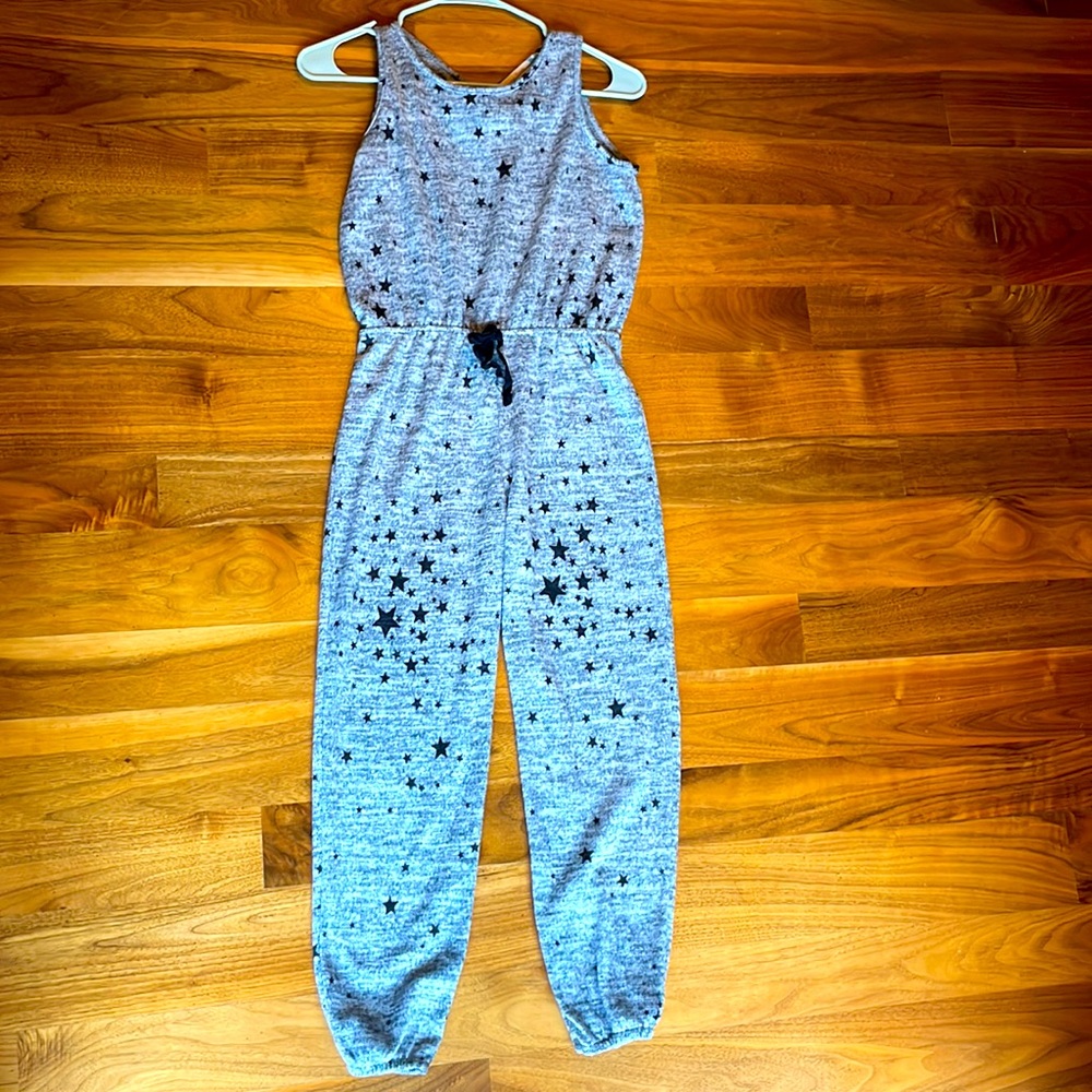 Vintage Havana girls gray super soft star jumper - Large